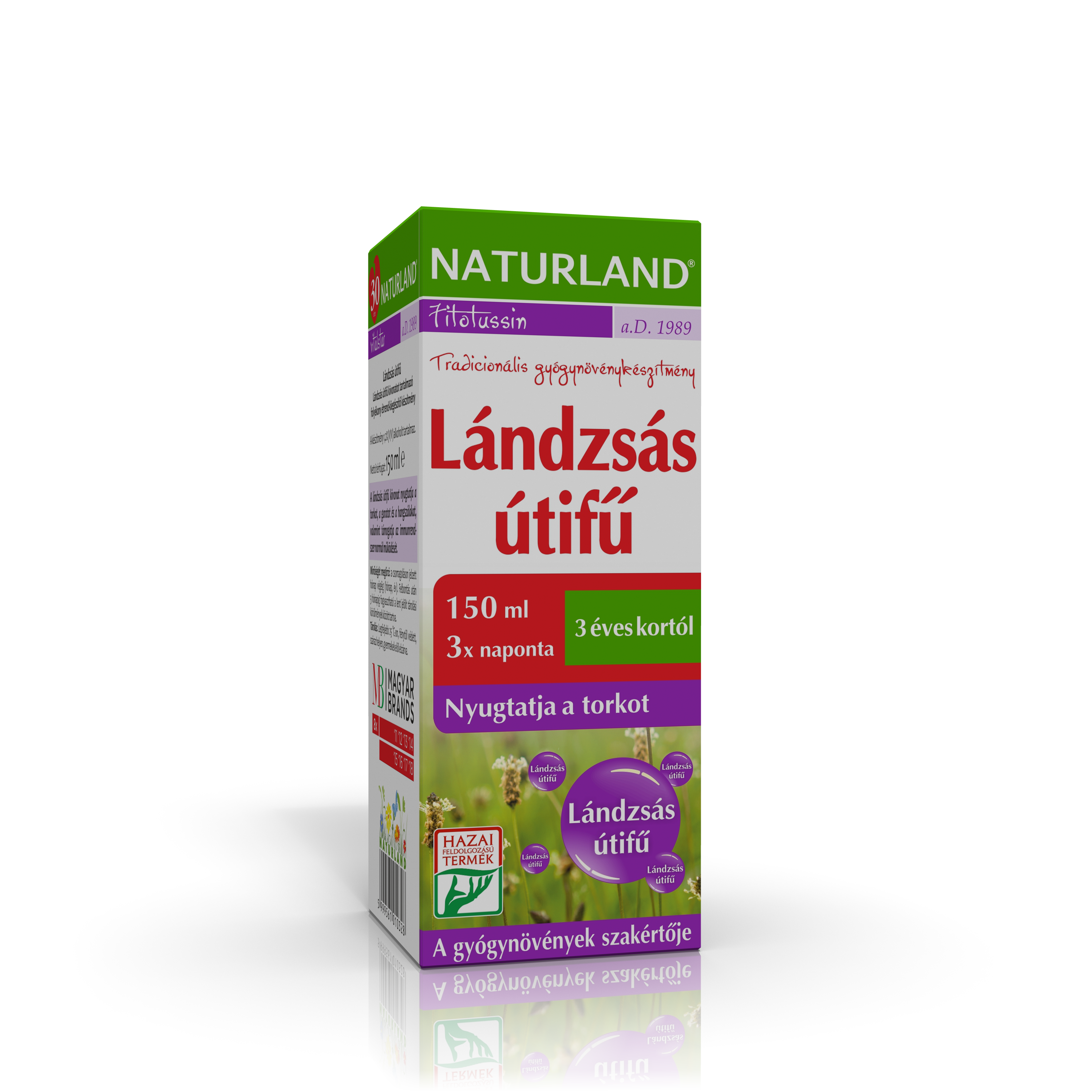 NL Lándzsás útifű 150 ml